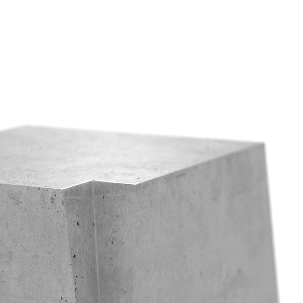 Chocofur concrete stool preview image 2
